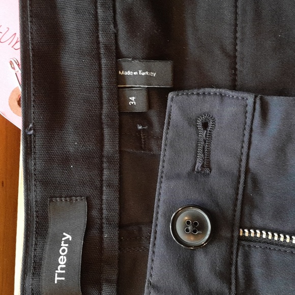 Theory Zaine Pants in Eclipse/Navy - Picture 4 of 6